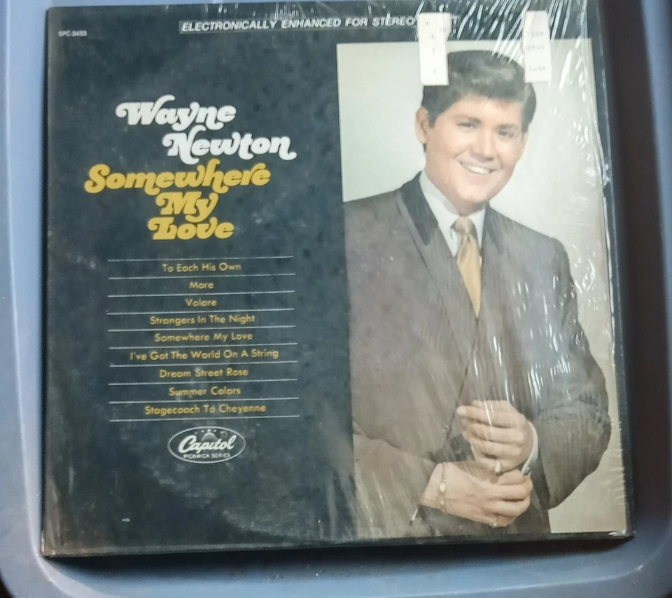 Wayne Newton Somewhere My Love 1968 Capitol SPC-3455 LP Vinyl Record Album - Image 1 of 1