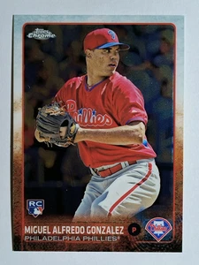 2015 Topps Chrome #131 Miguel Alfredo Gonzalez RC - Picture 1 of 2
