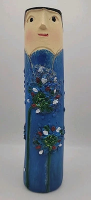 Florero Spring Bud, cara familiar bohemia soporte para plantas boho decoración del hogar  Foto 1 de 4