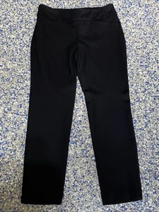 Charter Club Cambridge Slim Black Stretch Dress Pants Women’s Size 2 2P Petite - Picture 1 of 8