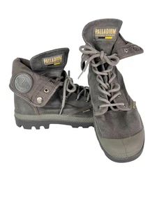 PALLADIUM Unisex Pampa Baggy Gray Foldover Boots Mens 10/Women's 11.5 - Picture 1 of 7