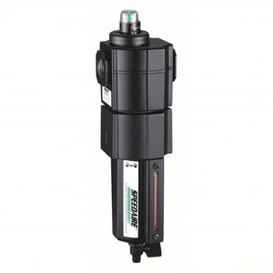 Pneumatic Oil Filter: Coalescing, 1/2 in NPT, 0.01 micron, 60 cfm, 250 psi Max - Picture 1 of 1