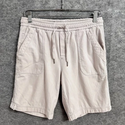 Шорты-бермуды Athleta Farallon 2 цвета слоновой кости эластичные с карманами на талии вязаные 8 дюймов - Изображение 1 из 4