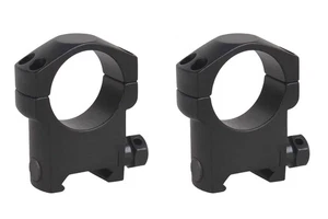 Anillos de mira telescópica Muzzle-Loaders Exodus 1" - Base alta, anillos negros mate - MZ1902 - Imagen 1 de 5
