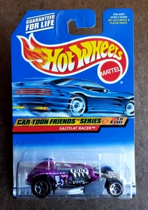 1999 Hot Wheel SALTFLAT RACER Purple 985 CAR-TOON FRIENDS SERIES 1/4 Diecast 5SP - Bild 1 von 15