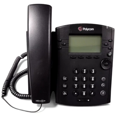 Polycom VVX 310 VoIP 6 Line Business Media Phone - Black / 2201-46161-001 - Image 1 of 4