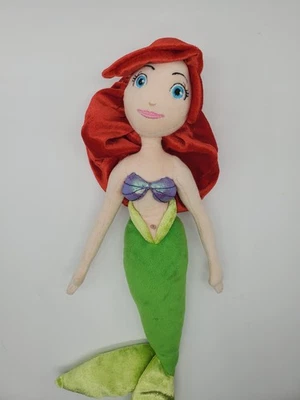 Disney Store La Sirenita Ariel 18" Peluche Auténtico Original Muñeca Trapo Foto 1 de 4