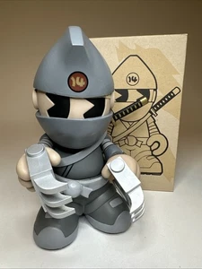 Kidninja Kidrobot x Huck Gee 14 Gray 8” Figure Vinyl Incomplete See Photos - Picture 1 of 11