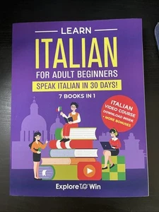 Learn Italian For Adult Beginners: 7 Books in 1: Speak Italian In 30 Days! - Picture 1 of 2