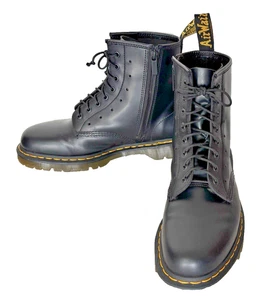 Dr. Martens 1460 XTRM Extreme Lace schwarz Leder Reißverschluss Stiefel-Herren 11/Damen 12 - Bild 1 von 7