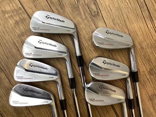 TaylorMade TOUR Preferred MB 2014 Iron Set 4-9,Pw 7pc Flex Stiff Dynamic Gold - Image 1 of 4