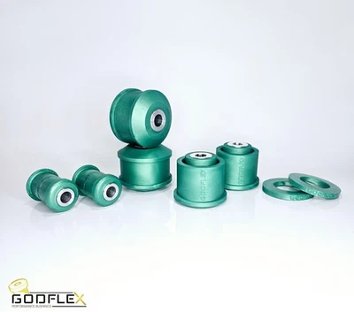 Boccole Sospensione Ford KA Bracci Anteriori e Posteriori 08 - 16 Tutti i Modelli in Poly Aggiornato - Immagine 1 di 4