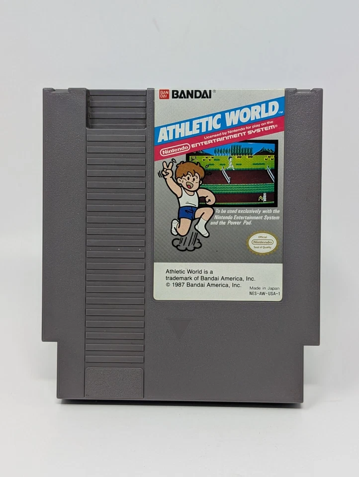 Athletic World (Nintendo NES) - Cart Only - Image 1 of 3