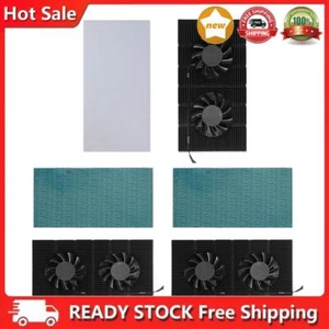 GPU Backplane Radiator Cooling Backplate DIY Gamer Cooler for RTX 3090 3080 3070 - Afbeelding 1 van 15