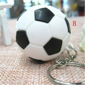 Pelota de fútbol llavero coche llavero regalo llavero fútbol - Imagen 1 de 2