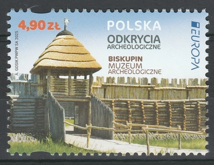 Sello Polonia 2025 CEPT Europa MNH Foto 1 de 1