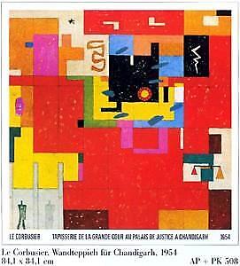 Le Corbusier Wandteppich Fur Chandigarh 1954 Open Edition