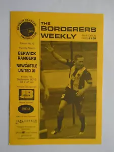 Berwick Rangers v Newcastle United 2012/13 Friendly - Picture 1 of 1