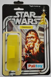 PALITOY CHEWBACCA 12 BACK STAR WARS RESTORATION KIT SELF ADHESIVE BUBBLE - Picture 1 of 2
