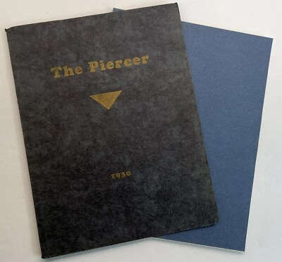 PIERCE JOINT UNION HIGH SCHOOL 1930 YEARBOOK  ARBUCKLE COLLEGE CITY CALIFORNIA - Image 1 of 4