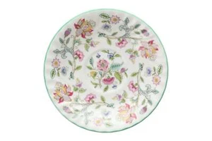 Minton - Haddon Hall - Green Edge - Soup Cup Saucer - 95188G - Picture 1 of 2