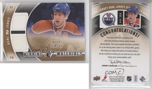 2011-12 SPx Winning Materials Ales Hemsky #WM-AH