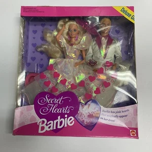 Secret Hearts Barbie & Ken Deluxe Vintage 1993 Gift Set #10929 (NIB) 2090 - Picture 1 of 2
