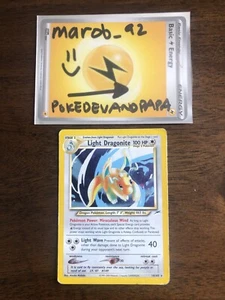 Pokémon Neo Destiny Light Dragonite MP - Picture 1 of 2