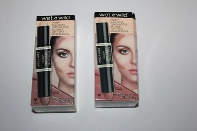 Wet n Wild Dual - Ended Contour Stick #751a Light /Medium Lot of 2 in Box - Image 1 of 2