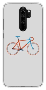 Coque en silicone imprimée compatible Xiaomi Redmi Note 8 Pro Bike color Hipster - Bild 1 von 3