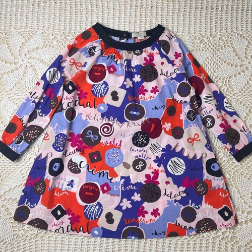Kate Spade Bambina 7 Anni Dolci Confetti Marni Vestito Ciambelle Cupcakes