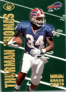 1996 Leaf Football "Grass Roots" Insert and Promo Cards - Picture 1 of 31