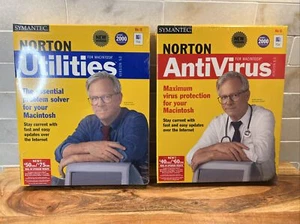 Norton Utilities 5.0 & Antivirus 6.0 For Macintosh Year 2000 New & Sealed - Picture 1 of 12