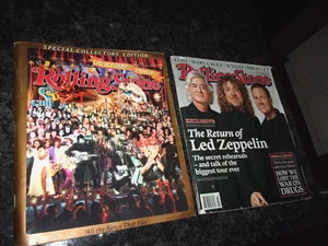 Rolling Stone Issues- The Return of Led Zeppelin - 12/13/2007- & The 1,000 Issue - Picture 1 of 5