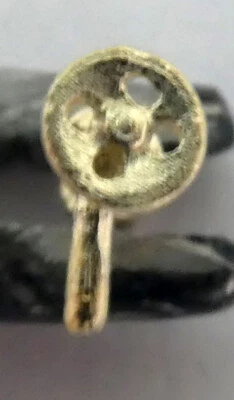 4mm scale Locomotive Wheel and Handle Smokebox Door Dart. OO/EM/P4