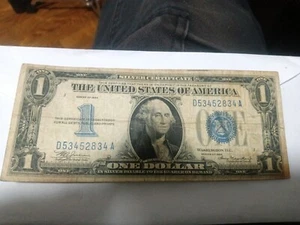 1934$1.00 BILL RARE CLASSIC FUNNY BACK AN AMERICAN COLLECTORS CLASSIC!YOU DECIDE - Picture 1 of 10