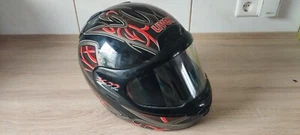 Motoradhelm Uvex Gr. M Doppelvisier mit Lüftung und 3 Helmlüftungen - Bild 1 von 9