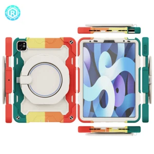 Shockproof Back Stand Case Cover For Samsung Galaxy Tab S9 S8 S7 Plus FE Ultra - Picture 1 of 25