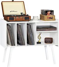Record Player Stand table with storage Shelf Holds Up to 220 Albums Turntable