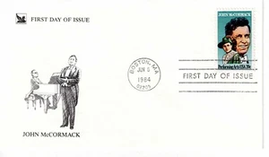 US Scott #2090, First Day Cover 6/6/84 Boston Single McCormack - Picture 1 of 1