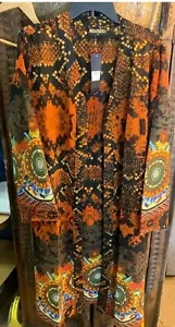 Kimono Damen Staubsauger 2x lang bedruckt Übergröße Sommer - Bild 1 von 1