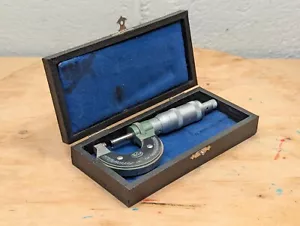 Antike Original Helios Made In Germany 0-1 Mikrometer mit original Holzgehäuse - Bild 1 von 15