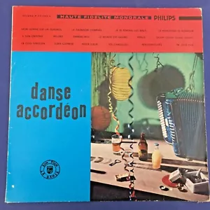POP LP -Edouar Duleu -DANSE ACCORDEON -PHILIPS France 12'' Original RARE - Picture 1 of 4