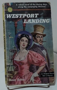 Westport Landing by Homer Hatten - Gold Medal 157 - 1951 - Foto 1 di 2
