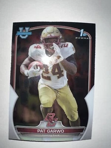 2022 Bowman Chrome University U Pat Garwo #40 Boston College 1st - Bild 1 von 1