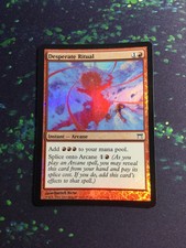 Mtg, FOIL Desperate Ritual. Champions Of Kamigawa Foil Common. LP
