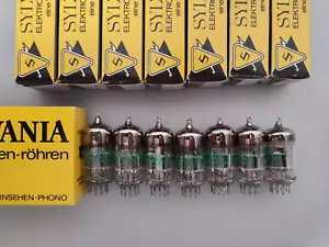 Sylvania E88CC / 6922 ( ECC88 6DJ8 CCa ) Röhre Tube Valve für Röhrenverstärker - Bild 1 von 4