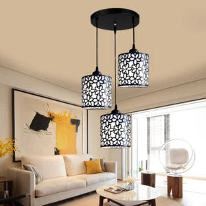 Modern led Petal Ceiling Light Pendant Lamp Dining Room Chandelier Fixture E27 - Picture 1 of 28