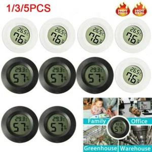 Mini LCD Digital Thermometer Hygrometer Humidity Temperature Meter IndoorOutdoor - Picture 1 of 14