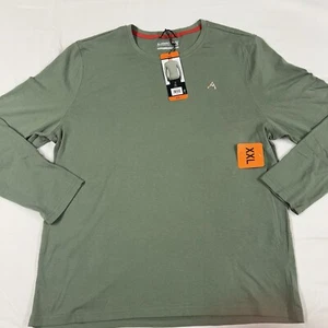 Avalanche Outdoor Supply Company Men's Long Sleeve Tee XXL Green NWT - Picture 1 of 9